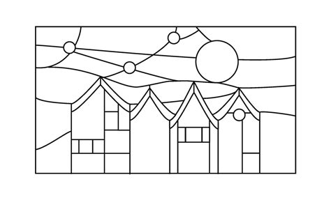 stained glass patterns for free: simple stained glass patterns