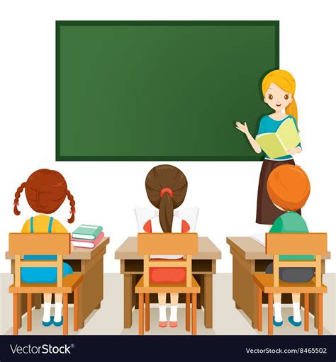 Cartoon Students And Teacher - If you can think of other useful digital ...