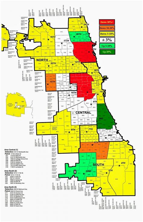 Chicago crime map - Chicago police crime map (United States of America)