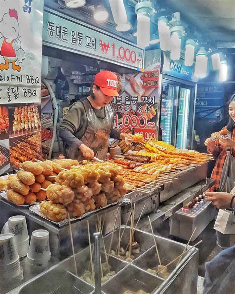 Korean Street Food With Names