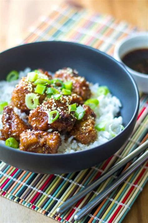 Sticky Chicken Rice Bowl | A Wicked Whisk