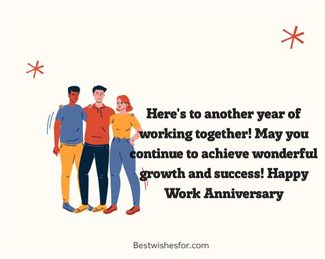 Happy Work Anniversary Messages | Best Wishes