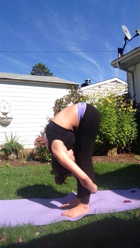 Folding in half. Goal achieved 😊 #Yoga #Fitness | Yoga, Fitness, Beginners