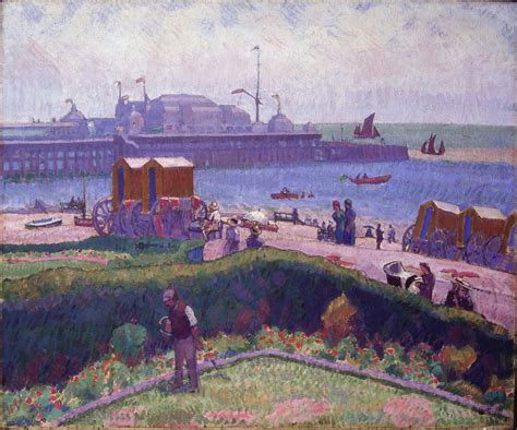 The West Pier, Brighton (1913) Spencer Rose #SpencerRose #Brighton #Art ...