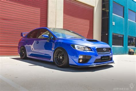 Quick Shot: 2016 Subaru WRX STi [World Rally Blue] | Affinesse