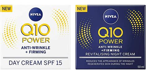 Amazon.com: Nivea Q10 SPF 15 Anti-Wrinkle Face Day Cream Plus Face ...