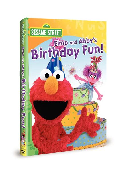 Amazon.com: Sesame Street: Elmo and Abby's Birthday Fun! [DVD ...