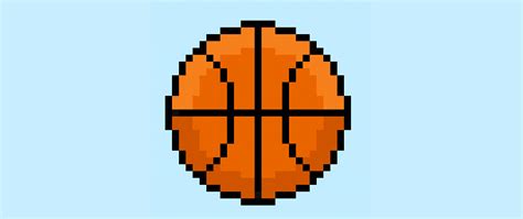 How to Make a Pixel Art Basketball - Pixel Art Tutorial