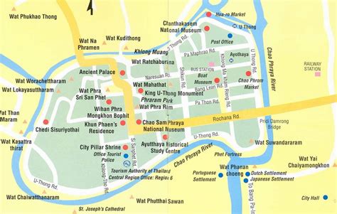 Map of Ayutthaya, Undated | Ayutthaya, located a few miles n… | Flickr