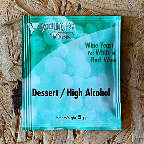 Dessert & High Alcohol Wine Yeast - 5g for sale