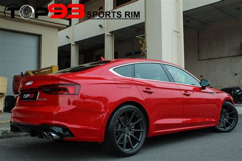 Audi A5 B9 Red Vertini RFS1.3 Wheel | Wheel Front