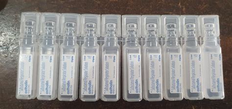 Salbutamol Nebuliser Solution 25mg, Packaging Size: 8 X 5 X 2.5 ml at ...