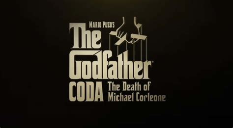 The Godfather, Coda: The Death of Michael Corleone trailer sees Francis ...