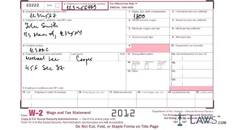 Learn how to fill w 2 Tax form - YouTube