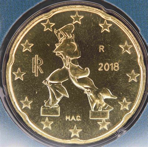 Italy 20 Cent Coin 2018 - euro-coins.tv - The Online Eurocoins Catalogue