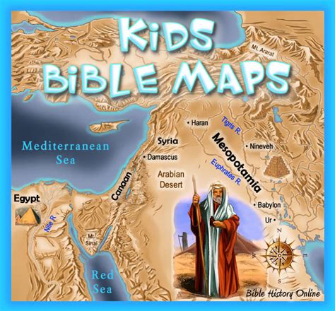 Kids Bible Maps - A Free Resource for Children of All Ages