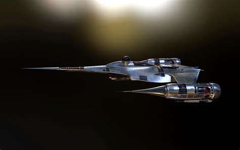 Mandalorian N1 Naboo starfighter | CGTrader