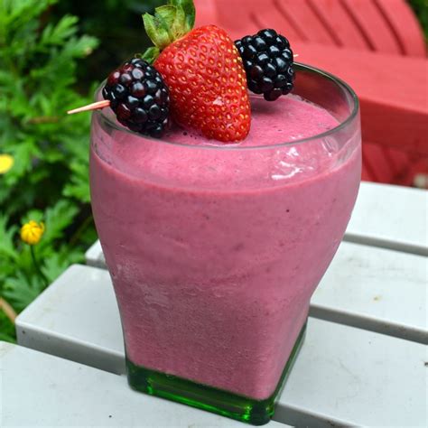 Raspberry Blackberry Smoothie Raspberry Smoothie Recipes, Cranberry ...