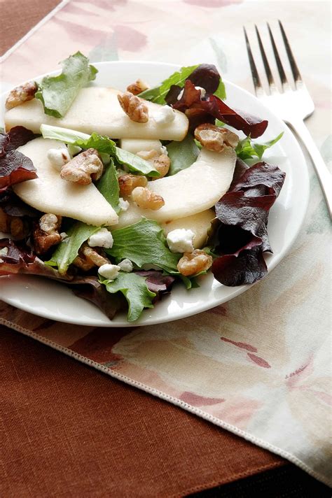 Pear & Walnut Salad, Pear & walnut salad recipe, salad recipe | Jimmy's