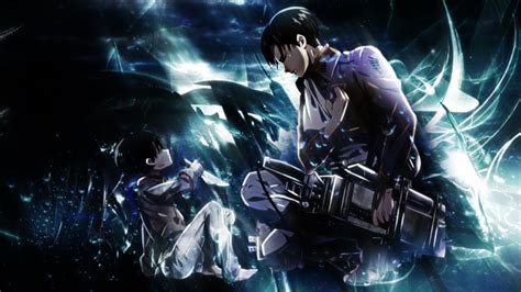 Levi - Attack on Titan - Rainfall Wallpaper by skeptec on DeviantArt