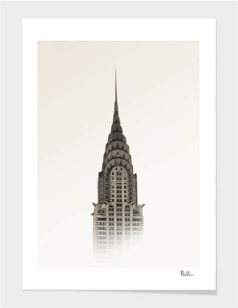 «Chrysler Building» Art Print by Nicklas Gustafsson - Numbered Edition ...