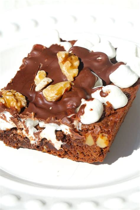 Rocky Road Brownies Recipe - Five Silver Spoons