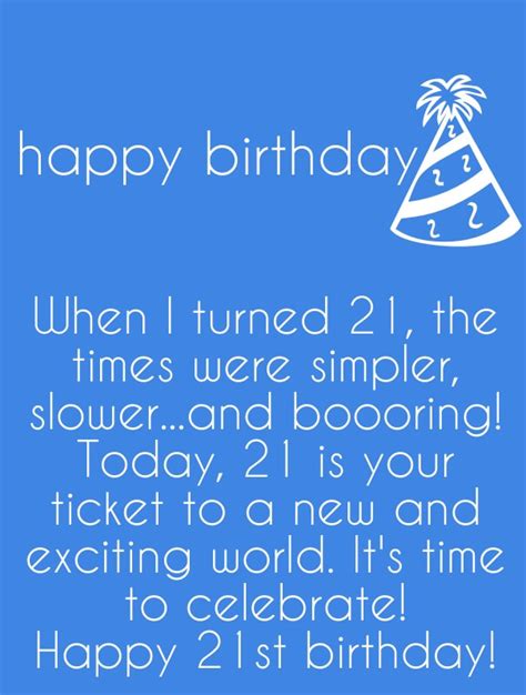 21st Birthday Quotes – Funny 21 Birthday Wishes and Sayings