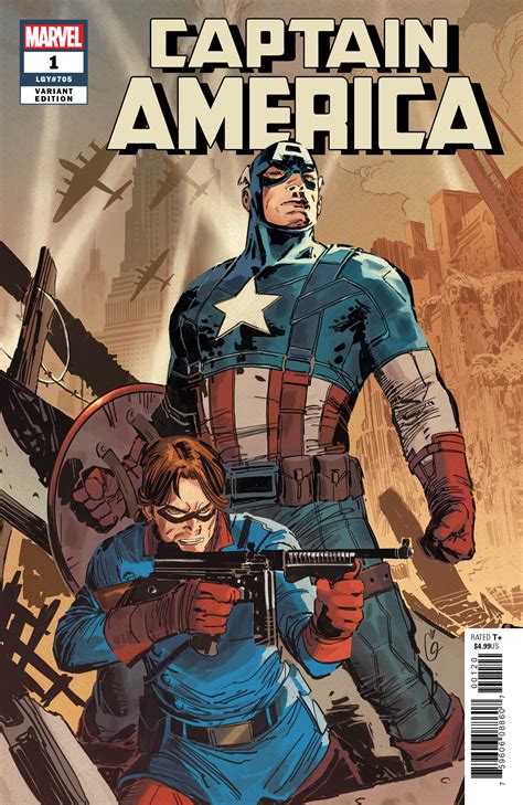 Marvel Reveals New CAPTAIN AMERICA #1 Variant Art by Ron Garney!