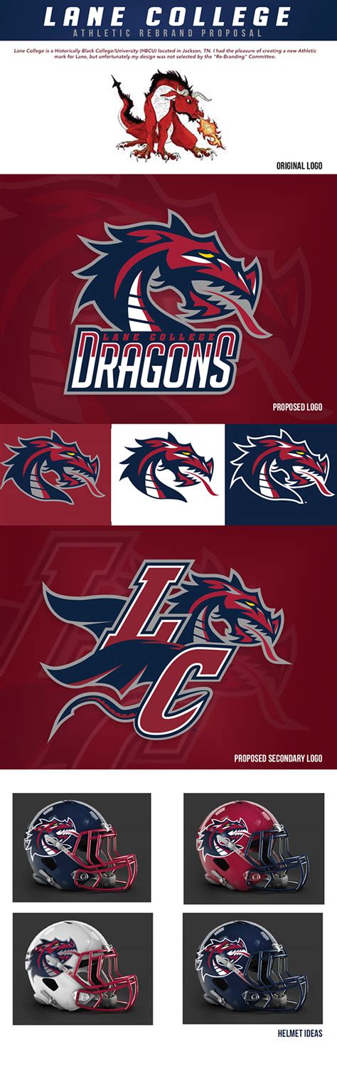 Lane College Athletic Department Re-Brand on Behance