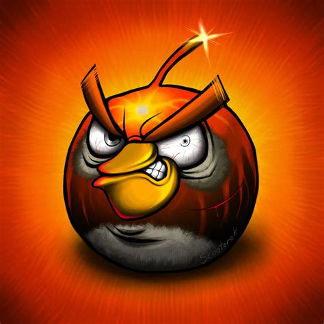 Black Angry Bird by Scooterek on DeviantArt