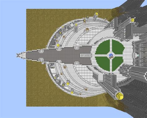 Minecraft Minas Tirith Schematic