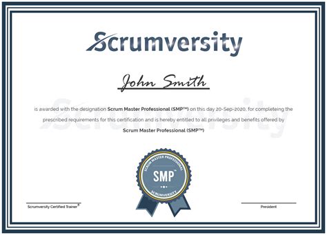 Scrum Master Professional (SMP) |Scrum Master Certification Training Online