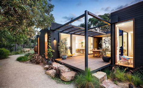 Steel Pergola | Beach house modern, Building a container home, Modular ...