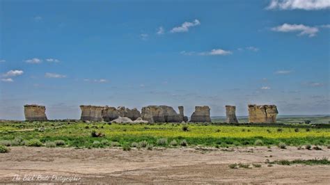 Monument Rocks National Natural Landmark in Kansas