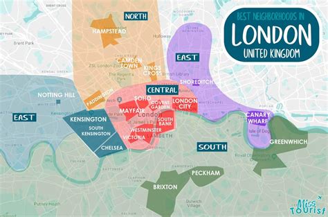 London Areas Map London Neighborhoods London Neighborhood Map ...