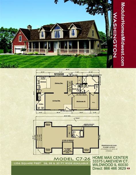 Modular Homes Floor Plans - Apartment Layout