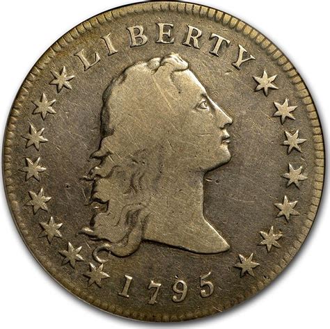 USA Silver Dollar "Flowing Hair" 1794-1795 coin value KM# 17 ...