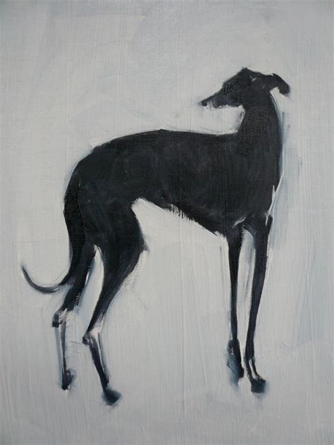 ~ Greyhound Painting ~: Galgo Greyhound Whippet, Dogs, Artsy Greyhounds ...