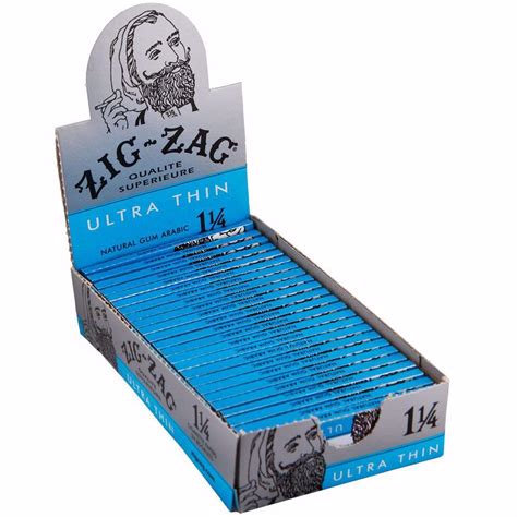 ZIG ZAG ULTRA THIN 1 1/4 ROLLING PAPERS | Rolling Ace