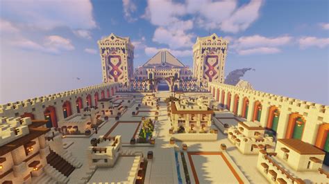 Desert temple city : Minecraft