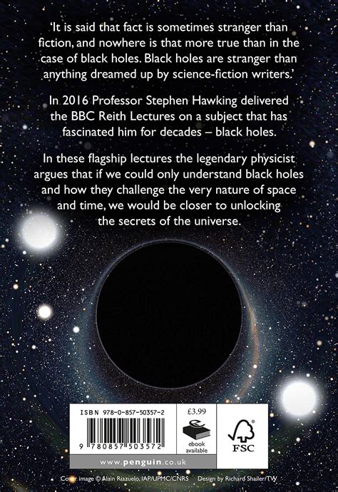 Stephen Hawking Black Holes, The Reith lectures Astronomy book ...