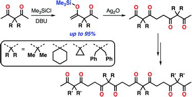 Modular synthesis of oligoacetylacetones via site-selective silylation ...