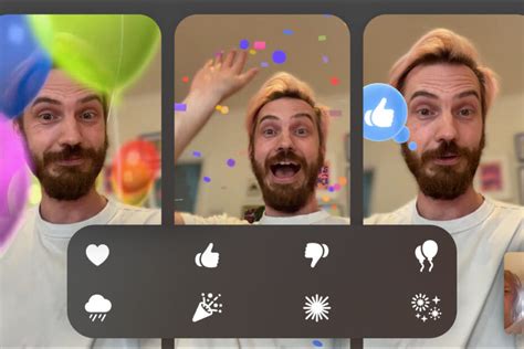 FaceTime Reactions – fun animations for your video calls - TapSmart