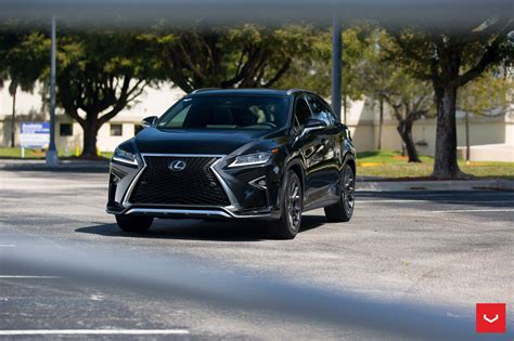 Black Lexus RX With Custom Wheels by Vossen — CARiD.com Gallery