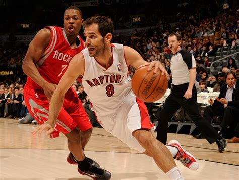 Jose Calderon is making the best of his uneasy status with the Raptors ...