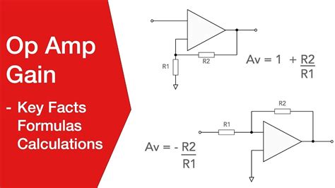 Op Amp Gain | Details Calculations Formulas - YouTube