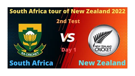 NZ vs SA Live | New Zealand vs South Africa | 2nd Test Match Day 1 ...