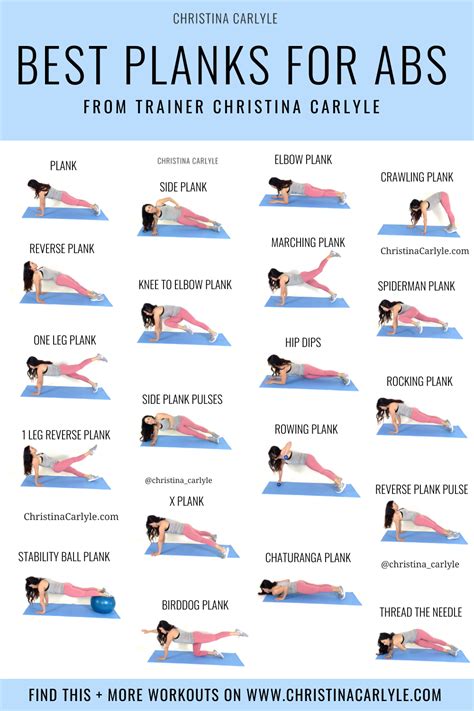 20 of the best planks exercises for abs plank benefits – Artofit