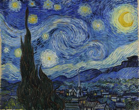 The Starry Night, 1889 - Vincent van Gogh - WikiArt.org