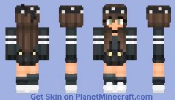 Cute PvP Girl Minecraft Skin